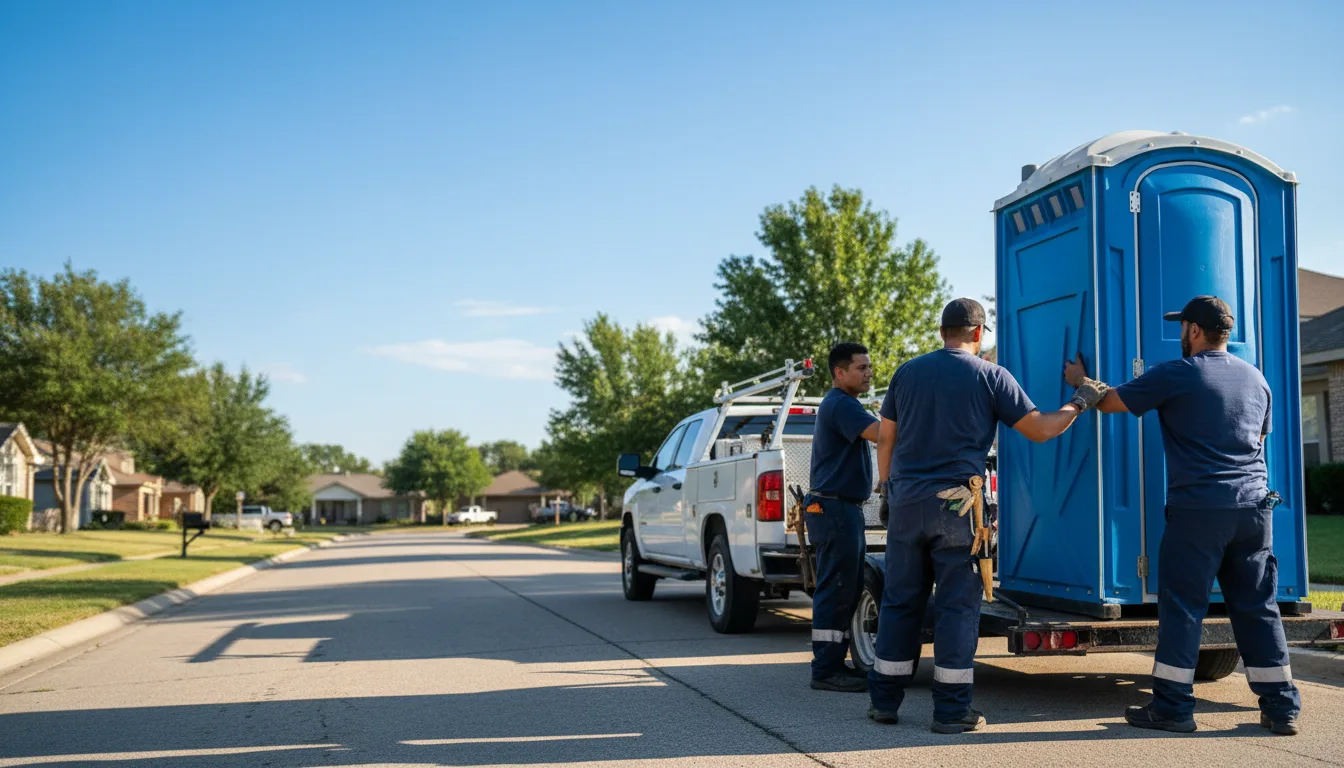 Portable Toilet Rental in Mcfall, MO near me